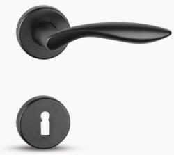  Lartech Detroit Kilincs matt fekete rozettás BB (D548595BNO)