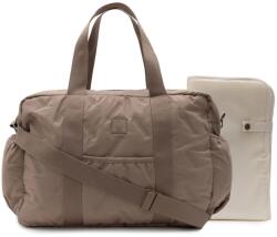  Jollein dombornyomott pelenkázó táska - Milky Coffee (8717329401013_027-818-68136)