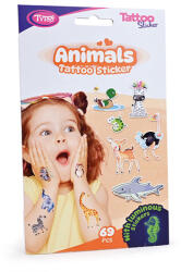 Tytoo Set de tatuaje temporare cu tematică animală - 69 de bucăți / pachet (TY50269)