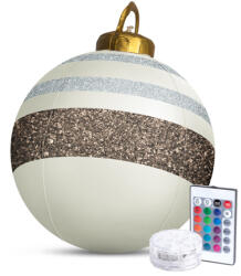 Family Collection Decoratiune Glob Urias Gonflabil de Craciun cu LED RGB - 60 cm (58740A)
