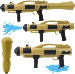 LEAN Toys Pistolă de apă Bazooka de 73 cm, culoare bej, cu rezervor de 1100 ml (24365)