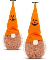 Family Collection Spiridus Halloween cu LED-uri - poliester - 20 cm - 2 tipuri (58128)