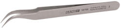HANDY Pensetă din Oțel Inoxidabil cu Vârf Subțire și Îndoit - 120 mm (10788)