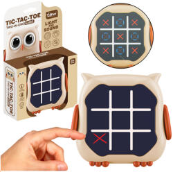 LEAN Toys Joc Electronic Bufnița 3 în 1: X și 0, Memorie și Asociere (21376)