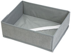 Bewello Cutie Depozitare din Textil - 30 x 26 x 10 cm - Gri (BW2075)