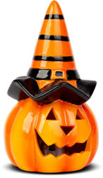 Family Dovleac LED de Halloween - 2 x LR44 - 6, 5 x 11 cm (56565)