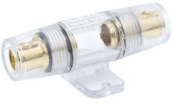 MNC Suport Siguranță Placat cu Aur 10 x 37 mm cu Carcasă Transparentă (05370)
