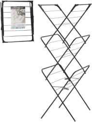 BackHomeLiving Uscător de rufe - negru - 62 x 51 x 136, 5 cm (BAN1150)