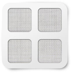 Garden of Eden Petic autoadeziv pentru repararea plasei de țânțari - 10 x 10 cm - Gri - 4 bucăți/pachet (11610GY)