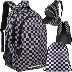 Kruzzel Set de rucsac și sac pentru echipament sportiv, 30L (00024531)