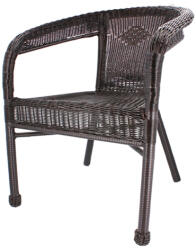 Garden Line Scaun de Gradina GardenLine - 60 x 42 x 73 cm - Maro (FAT3045)