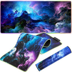 VERK GROUP Pernă de mouse pentru gaming cu iluminare RGB LED (06268) Mouse pad