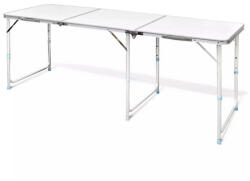 Verk Group Masa pliabilă - 180 x 60 cm - Crem (14470)