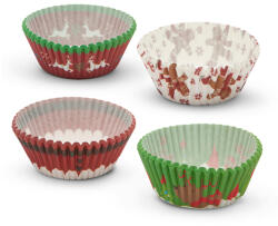 Family Set Cosuri de Hartie pentru Briose - Craciun - 100 buc/pachet (57168X)