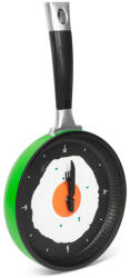 Bewello Ceas de Perete cu Model Tigaie - Verde (W1060C)