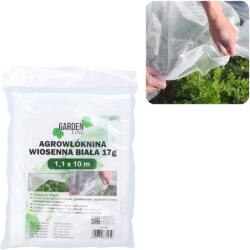 Gardenline Acoperire agricolă pentru plante primăvară albă - 1, 1 x 10 m 17g (AGO2050)
