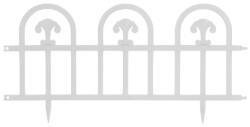 Garden of Eden Bordura / Gard pentru Patul de Flori 60 x 30 cm - Alb (11476A)