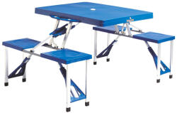 Garden Line Masa Pliabila de Camping Garden Line cu 4 Scaune - 131 x 82 x 66 cm (OXE2712)