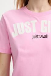 Just Cavalli Памучна тениска Just Cavalli (80PAHT12.CJ500)