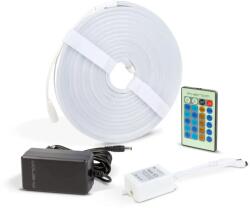 PHENOM Banda LED NEON - alb cald - 5 m - 220-240V - 2835 SMD - 120 LED/m - 6W/m (55863)