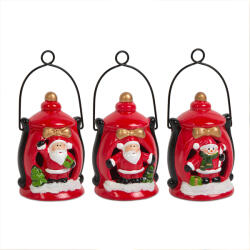 Family Collection Felinar LED de Craciun - 3 Tipuri - 7, 5 x 11, 5 cm (58936C)