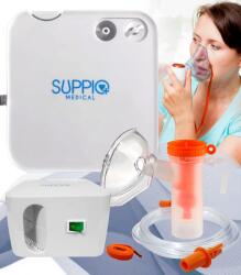 GordonToys Inhalator portabil cu compresor silențios pentru tratamentul astmului și alergiilor (NEBULIZATOR)