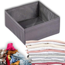 Verk Group Organizator Textil pentru Lenjerie, Haine, Pantofi, pentru Sertar, Gri (27385_SZ)