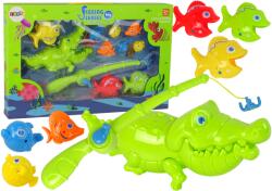 LEAN Toys Set Mare de Pescuit cu Undiță și 11 Elemente - Hai la Pescuit! (12199) Set bricolaj copii
