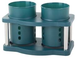 VERK GROUP Suport tacamuri - 19x9, 5x10 cm - Verde (07132_Z) Uscator vase