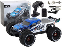 LEAN Toys Mașinuță de Teren Controlată de la Distanță Nyulak, Albastră, 4WD (16338)
