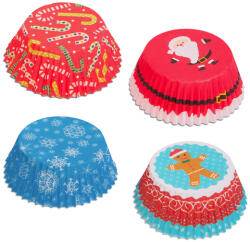 Family Set Hartii de Copt Muffin - 4 tipuri - 100 buc / pachet (57168Z)