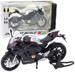 LEAN Toys Motocicleta de Jucarie, Model Sport V4, Negru (22611)