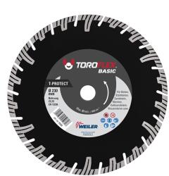 Toroflex BASIC T-PROTECT gyémánttárcsa 230x22, 2/SH7 (010301-0226) - hegessz