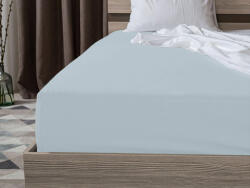  Cearsaf jersey cu lycra argintiu 90 x 200 cm