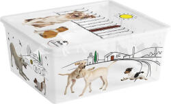 Keter C box tárolódoboz L Pets 27L 55x39x17cm (8416000509801)