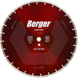 Berger szegmentált gyémánttárcsa 400x25, 4/SH8mm (010301-0239) - hegessz