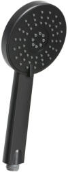 INVENA DAFNI kézizuhany, 3 funkciós, fekete, waterplating bevonat (02-004-S)