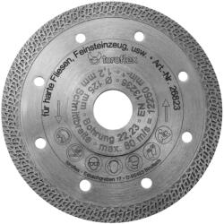 Toroflex FK TURBO gyémánttárcsa d115x1, 2x22, 23/SH10 furaterősített Nr. 26813 (010301-0188) - hegessz
