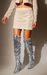 Prettylittlething HC32307 Prettylittlething Tall Mini Flitteres Szoknya (51) S