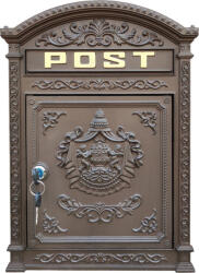 Strend Pro postaláda Edgar, barna, 315 X 95 X 445 mm (226954)