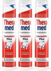 Theramed 3x Theramed Complete Plus fluoridos fogkrém Tubus 100ml (134513)