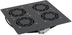 Legrand 646431 Rackszekrény ventilátor 19" - 4 ventilátor, termosztát, 320m2 /óra (646431)