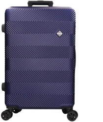 Benzi 5702 L sötétkék 4 kerekű nagy méretű bőrönd