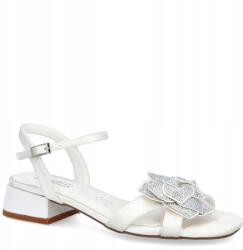 Menbur Alacsony szárú esküvői szandál Menbur 25656 Fehér 39 (MENBUR 25656 0004 MARFIL/ IVORY)