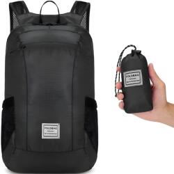 HARAHU BP-39250 Vízálló összehajtható hátizsák - Fekete KP39250