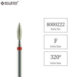  Csiszolófej Gyémánt Láng 2, 3 mm - piros - 8000222
