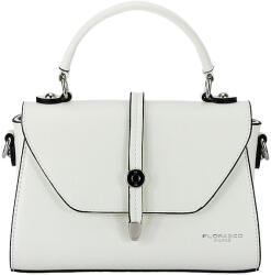 Flora&Co Paris Geanta alba mica FloraCo Paris F8581 16 (F8581BLANC)