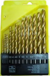 Fieromania Set 13 burghie HSS pentru metal Burghiu