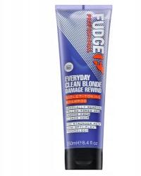 Fudge Professional Clean Blonde Damage Rewind mindennapi lila tonizáló sampon (5060420339345)