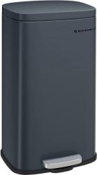 Brius Cos gunoi otel pedala soft-close galeata interioara 30l, 35x30x63 cm, design modern, gri inchis (EZ-LTB03GS) Cos de gunoi